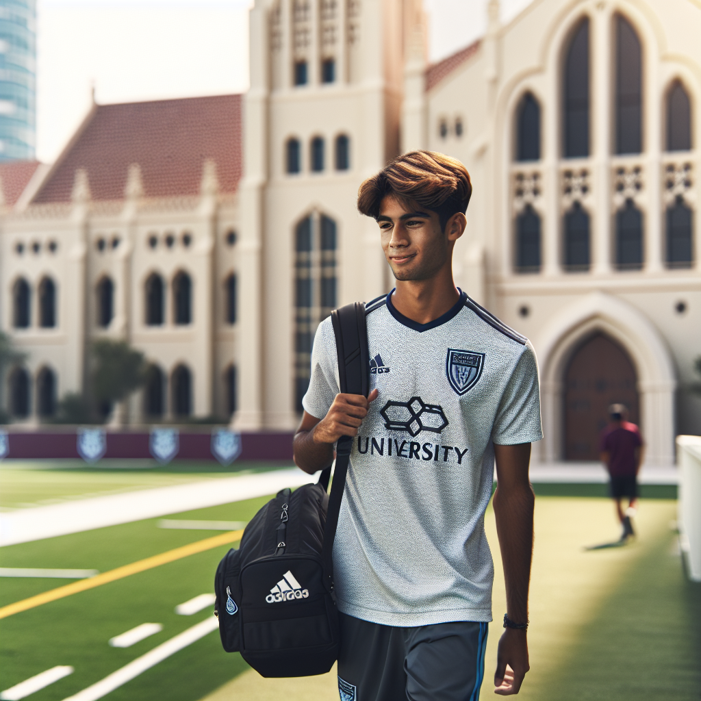 Professional illustration about college placement for FC