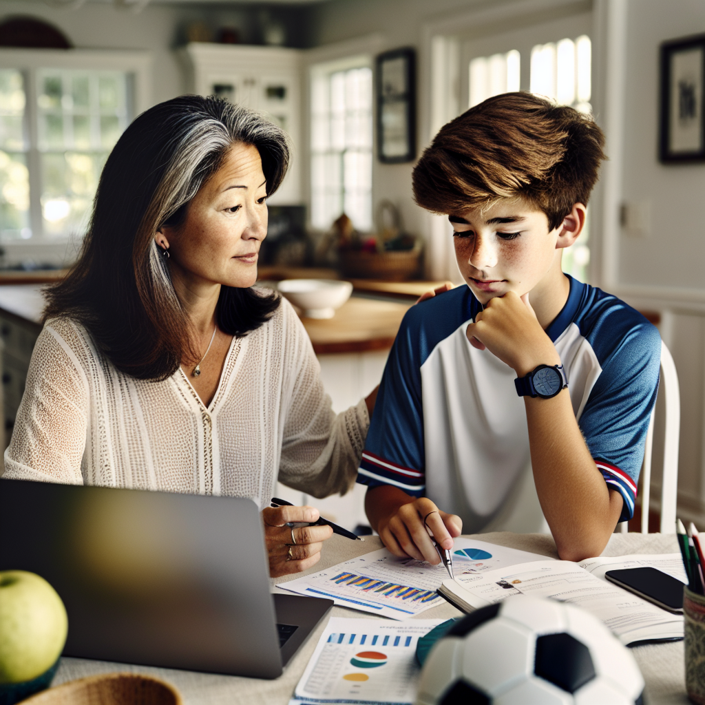 Professional illustration about early college planning for