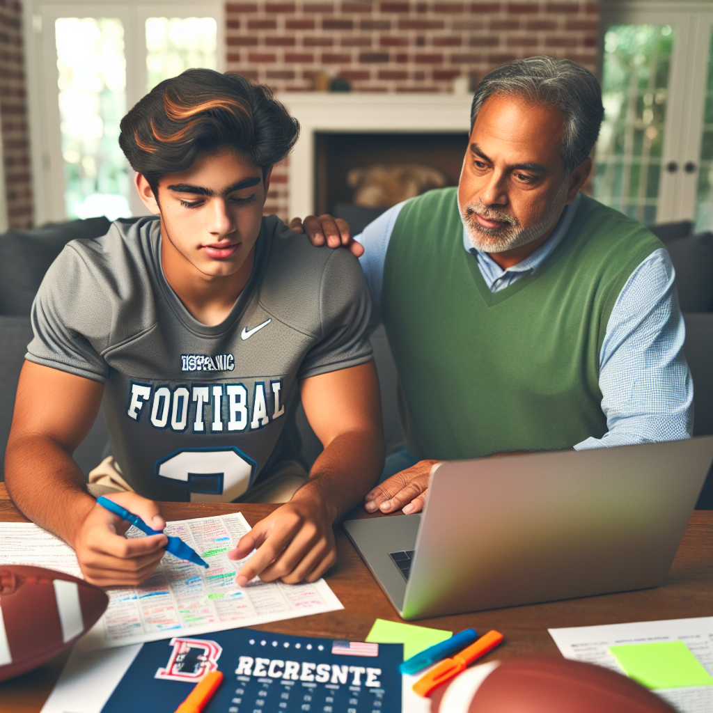 Professional illustration about personalized college recruiting strategy