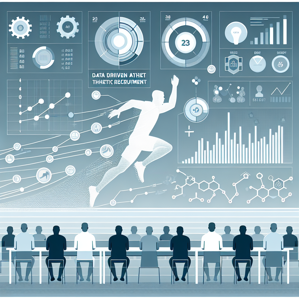 An illustrated diagram showing the key benefits and advantages of implementing data driven athletic recruiting strategies eff