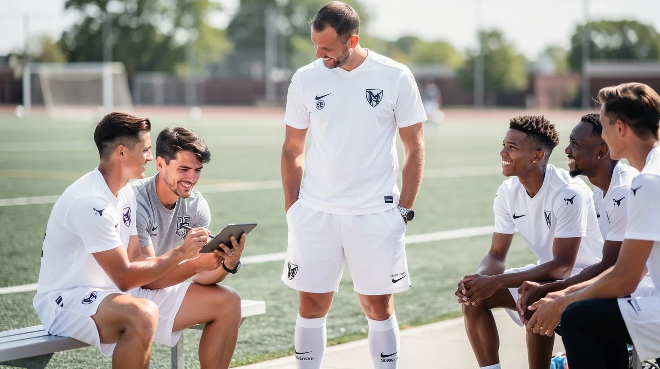 An illustrated diagram showing the key benefits of authentic communication with college soccer coaches strategies