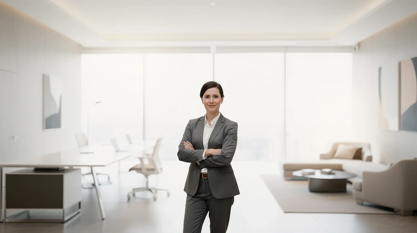 A professional team working on volunteering impact on college soccer recruiting solutions in a modern office environment