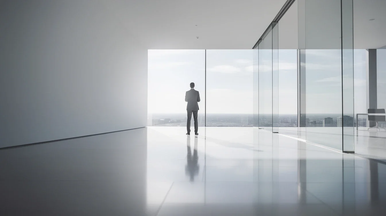 A professional team working on emotional intelligence in college soccer recruiting solutions in a modern office environment