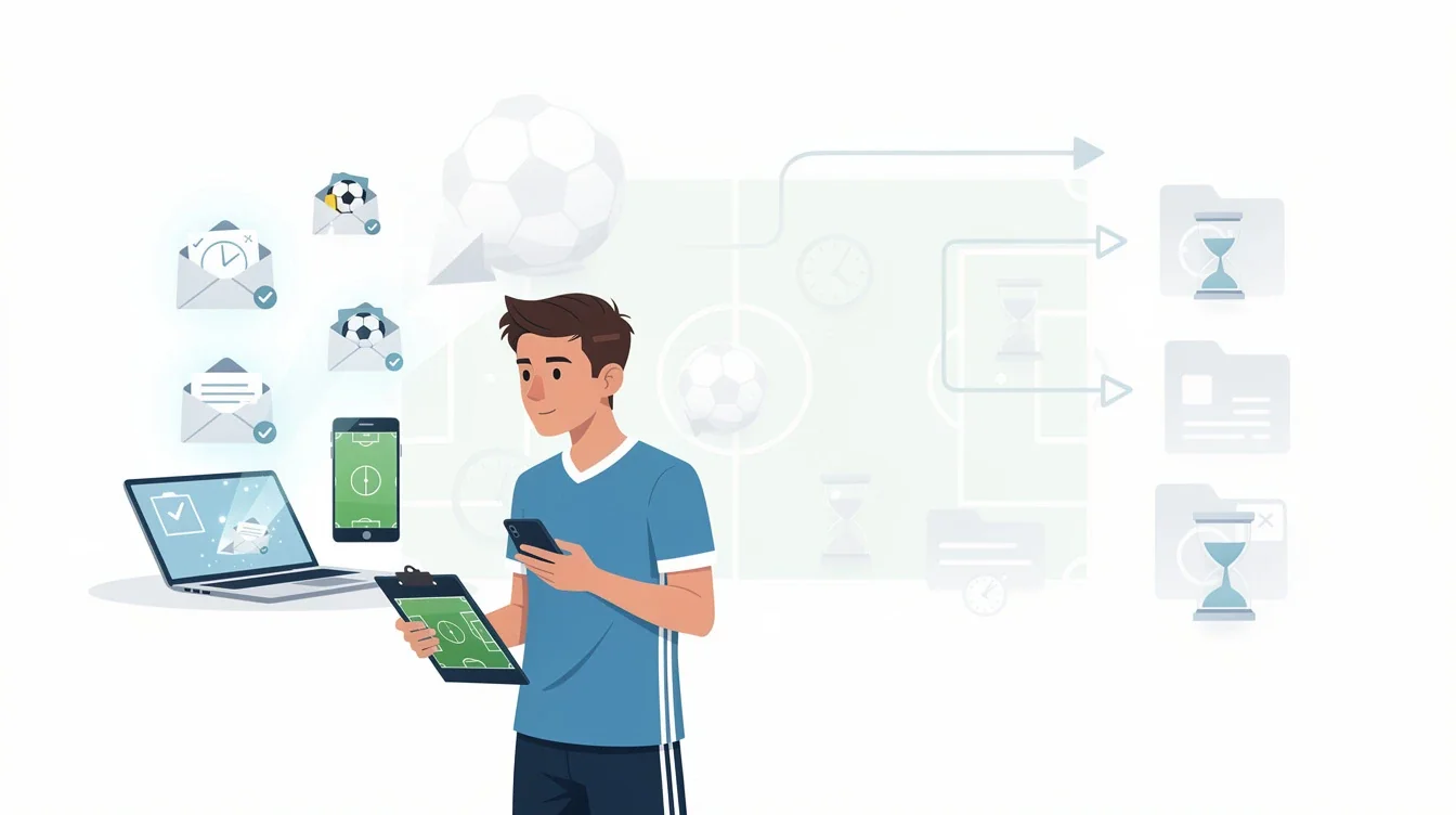 A summary infographic highlighting best practices for managing college soccer recruiting offers and waitlists