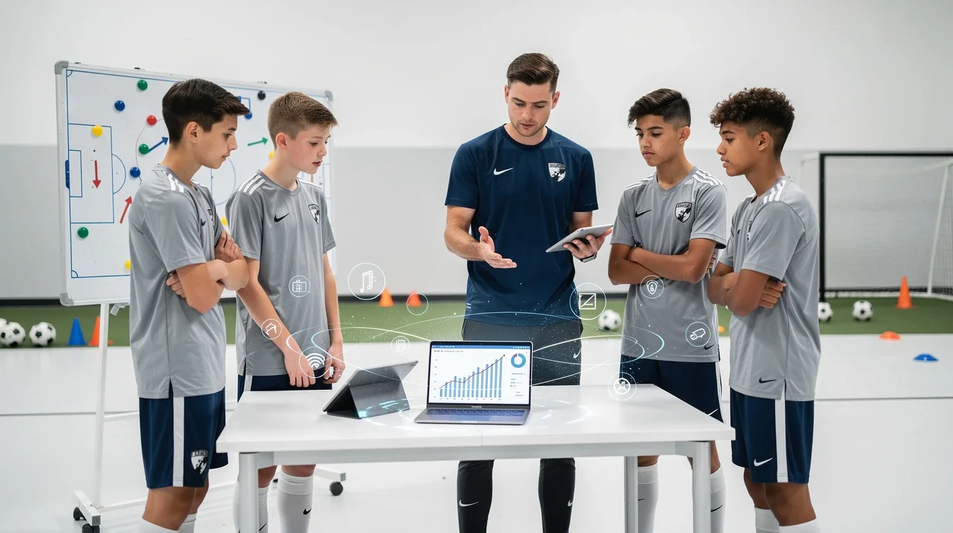 A summary infographic highlighting best practices for transfer portal insights for high school soccer players 2026
