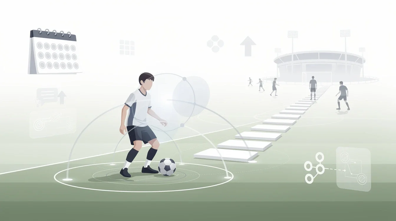 A summary infographic highlighting best practices for benefits of long-term coach relationships in college soccer recruiting