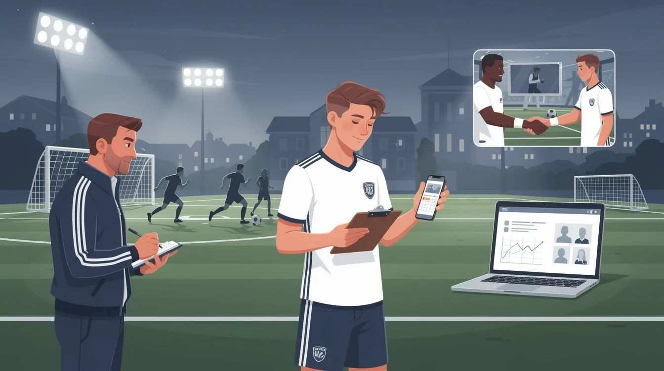 A summary infographic highlighting best practices for late season college soccer recruiting tips