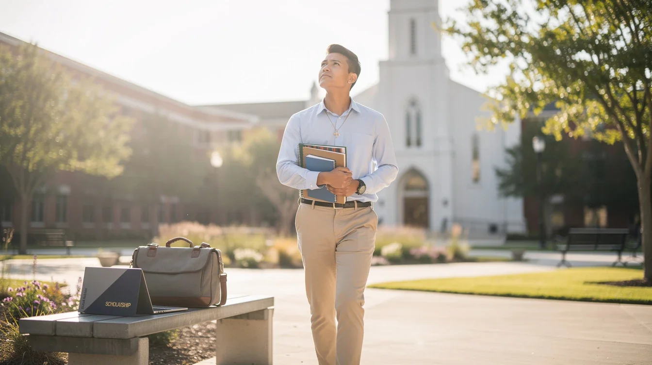 balancing scholarships academics Key Benefits | Empower College Consul An illustrated diagram showing the key benefits of balancing scholarships academics and faith strategies