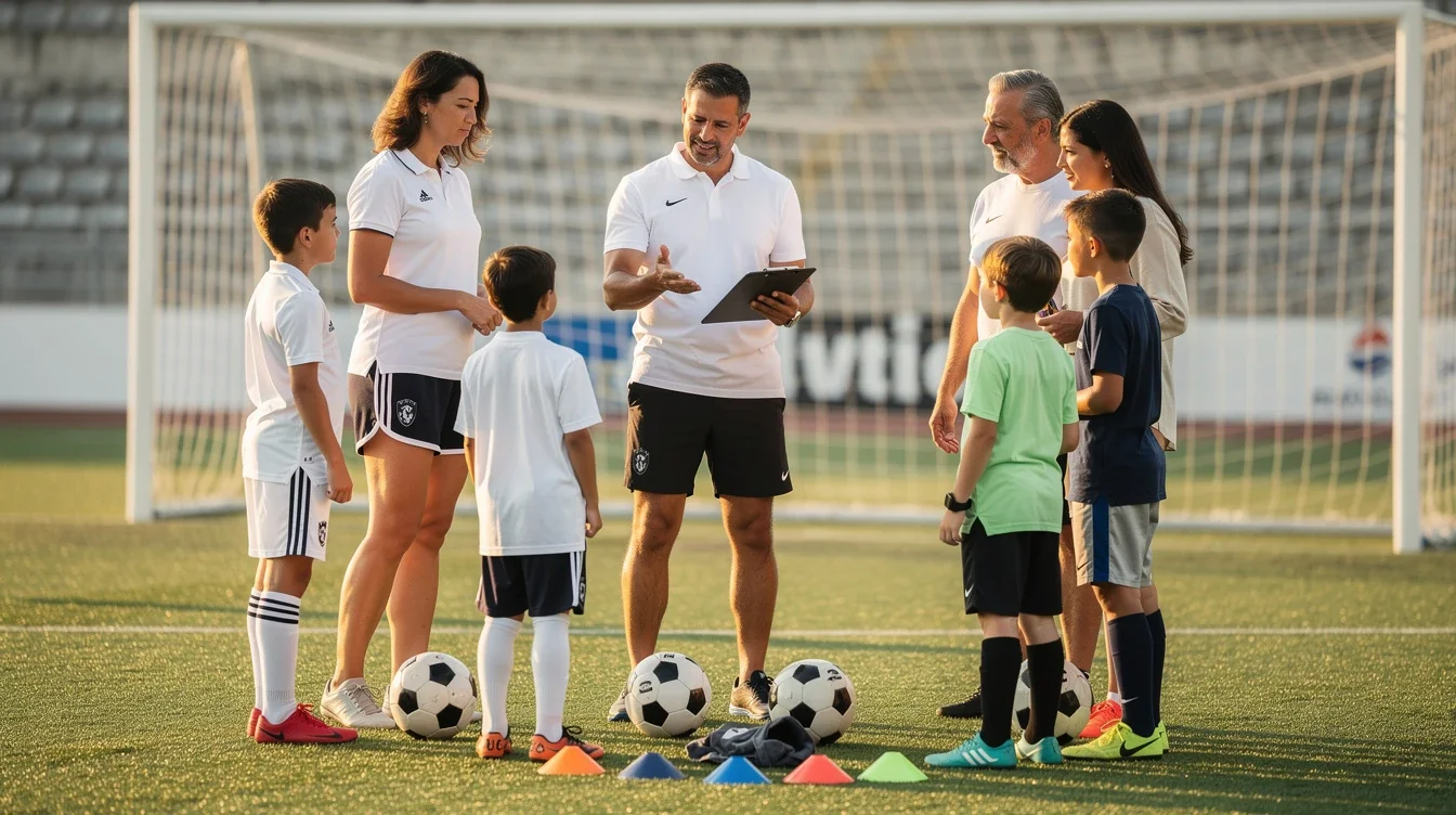 A summary infographic highlighting best practices for early volunteer leadership roles for soccer recruiting