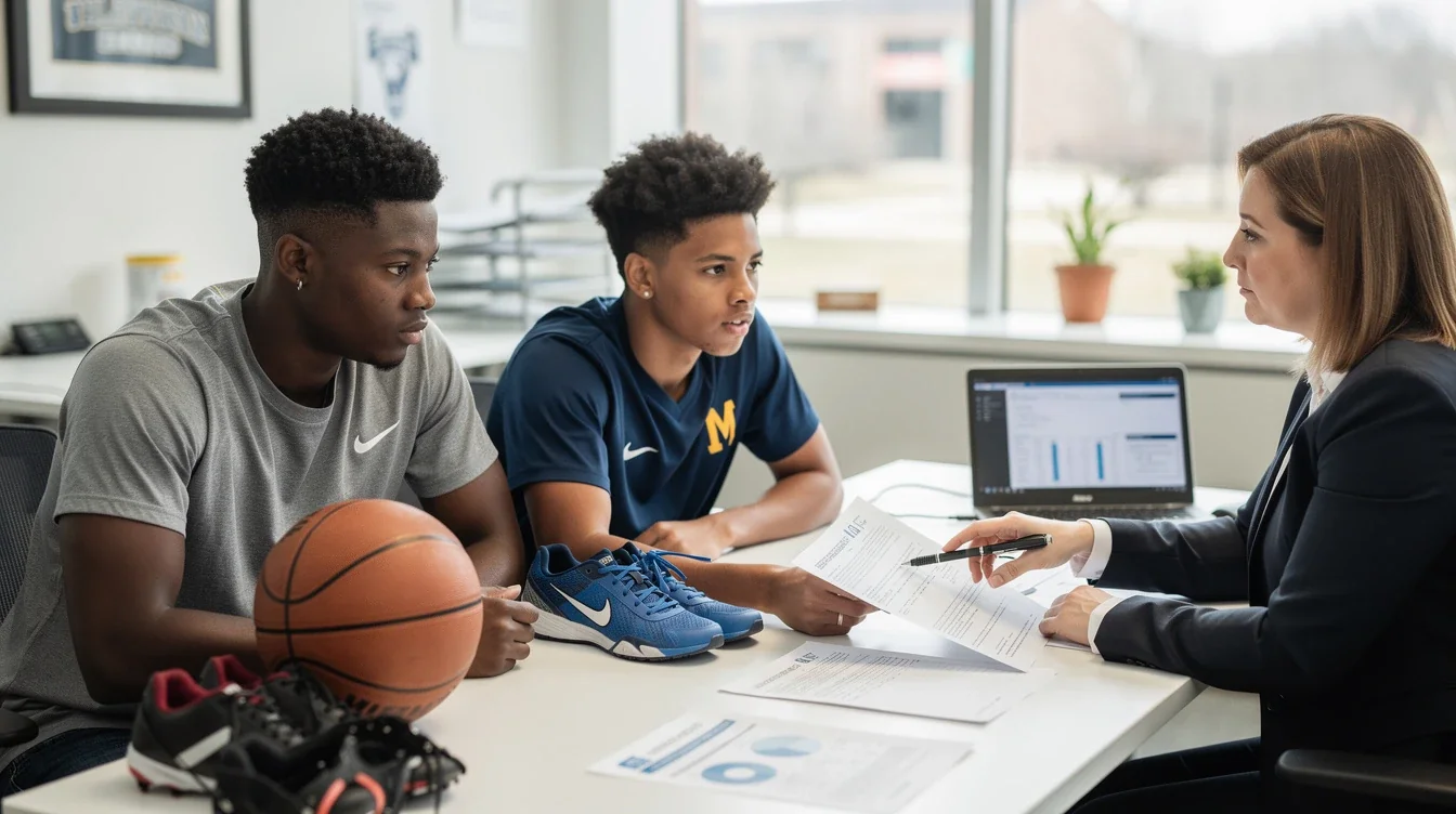 A summary infographic highlighting best practices for navigating ncaa eligibility for first-generation athletes